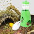 Hypeety Hamster Cage Drinking Water Bottle for Parrots, Mice, Rats, Gerbils, 1Pcs 80ml (Green)