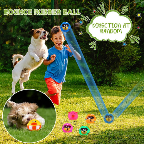 Shappy 20 Pcs Squeak Latex Puppy Toy, Squeaky Dog Toys for Small Medium Large Pets, Interactive Play Fetch