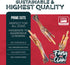 Fang and Claw 75 Count Pack Nail-Free Chicken Feet for Dogs, Bulk Single-Ingredient Air-Dried Dog Chews, Glucosamine