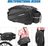 Lixada Bicycle Bag Double Pannier Rack, Large Capacity Rear Pannier Bag for Outdoor Cycling Travel