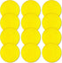 Vhxorrz Poly Spot Markers 4inch/9 inch Non-Slip Rubber Agility Markers Flat Field Cones