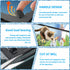 13.8 Feet DIY Magnetic Fish Aquarium Anti-Jumping Net Cover, Mesh Screen Netting for Fish Tank Lid