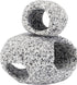 2 Piece Set – Realistic Stone Appearance – Safe for Freshwater and Saltwater Tanks, Penn-Plax Deco-Replicas Granite