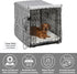 MidWest Homes for Pets Medium Dog Crate Cover, Teflon Fabric Protector, Fits Most 30-inch Crates, Gray