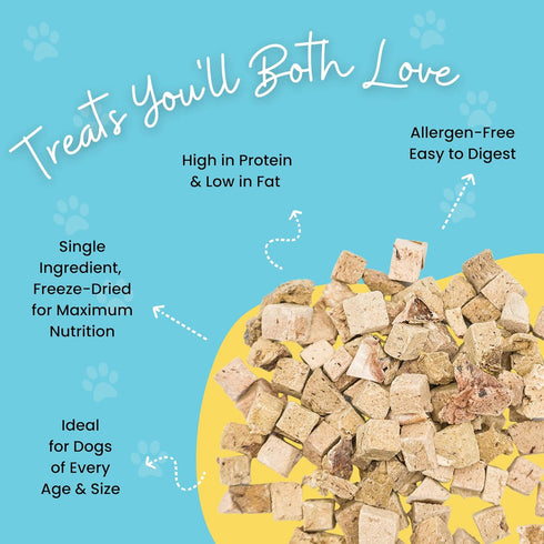 1LB 300+ hotspot pets Freeze Dried Beef Liver Treats for Cats & Dogs - Big Bag Pcs - Made in USA, Single Ingredient