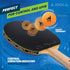 JOOLA Omega Control Tournament Performance Ping Pong Paddle - Table Tennis Racket for Advanced Training with Flared