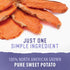 Pack 28oz/795G Caledon Farms Value Sweet Potato Chews Dog Treats