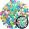 350 PCS Luminous Stones, Mixed Color Glow Rocks for Aquarium, Garden Path, Patio, Lawn Ornaments FD05MX350