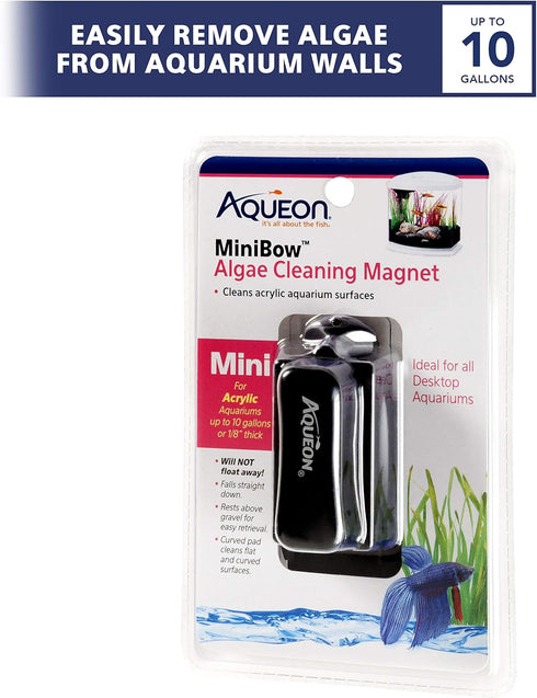 Mini Aquarium Algae Cleaner Magnet for Glass and Acrylic Tanks