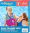 SwimSchool Kids Swim Trainer Vests for Toddlers Ages 2-6 – Boys/Girls – Multiple Colors and Styles