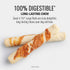 Good ‘n’ Fit Rolls with Real Lamb, 2 Large Rolls, Long-Lasting and Highly Digestible Rawhide Chews