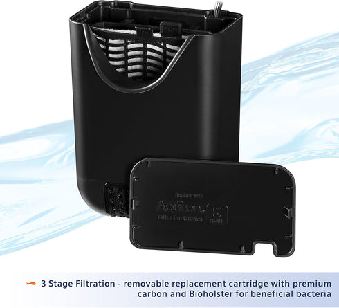 Aqueon QuietFlow Internal Shrimp Filter - Suitable for 10 Gallons