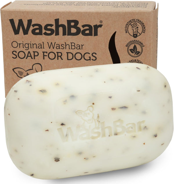 The Natural Dog Shampoo Bar Soap for Itchy Skin Relief, 3.5oz, with Manuka and Neem Oil