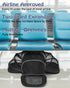 Siivton Cat Carrier, 4 Sided Expandable Pet Carrier for Travel, Airline Approved Soft-Sided Carrier