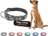 Dog Collar for Medium Dogs, Reflective Adjustable Pet Neck Band, Comfortable Neoprene Padding, 100% Nylon Strap, Black