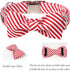 Lionet Paws Christmas Dog Collar with Bowtie - Adjustable, Comfortable, Metal Buckle for XL Dogs, Neck 16-26in