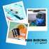 Sporti Pull Buoy for Beginners, Women & Men, 5-Layer EVA Leg Float, Pool Training Aid