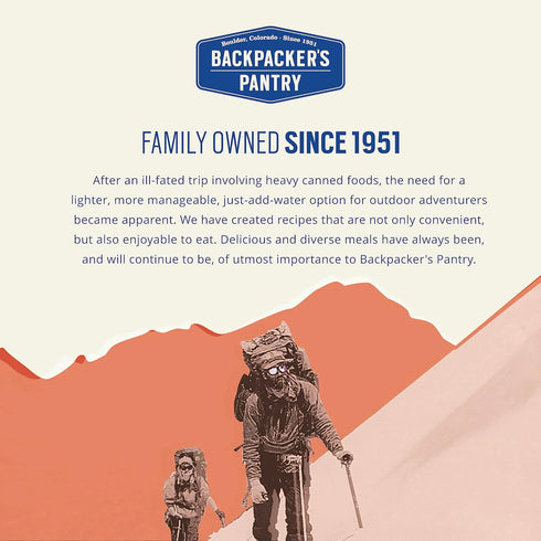 Backpacker's Backpacking 27 1 Count Pantry Shepherd's Potato Stew with Beef - Freeze Dried & Camping Food - Emergency