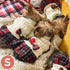 KYEESE Knitwear Dog Sweater for Small Dogs, Thick Clothes with Bowtie, Stretchy Cat Sweater Dress for Cold Weather