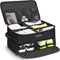 YOREPEK 2 Layer Golf Trunk Organizer - Waterproof Car Golf Locker with Ventilated Compartment for Shoes and Accessories