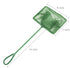 Aquarium Fishing Net Fish Tank Cleaning Tools Fine Mesh Net with Plastic Handle Green 8 Inch by Laojbaba