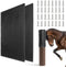 Horse Scratching Post Pad, 2 Pack, Equine & Bovine Scratcher Panels for Small Farm Animal Itch Relief