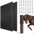 Horse Scratching Post Pad, 2 Pack, Equine & Bovine Scratcher Panels for Small Farm Animal Itch Relief