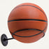 Lauvee 7 inch 1 Pack) Basketball Holder Wall Mount, Diameter Metal Ball Holder, Ball Storage for Basketball, Football