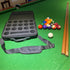 UISKOOPW Set Pool Ball Carrying Case,Hard Billiard Ball Case Cue Ball Holder for One of Billiard Balls,EVA Pool Ball