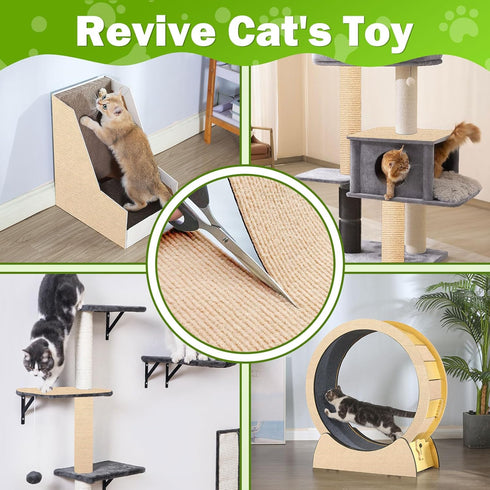 78.7"x15.8" ENONCI Large Couch Protector from Cat Claws,Anti Scratch Furniture Protector for Cats Corner Wall