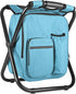 Kikerike Backpack Stool Cooler Chair Heavy Duty 300 LBS Max Load Portable