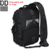Lemubeane Backpack Pack Pack Tactical Sling Bag Military Rover Shoulder Sling EDC Molle Range Bag Crossbody Chest