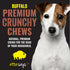 etta says! Crunchy Premium Dog Chews, 4.5" Buffalo Dog Chews - Made in The USA, Grain-Free, 36 Count