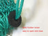 KUFA (Size:30) 50' CT88+BAG7 Rubber Wrapped Steel Crab Trap Ring with Rope & Bait Bag