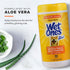 Wet Ones Multi-Purpose Dog Wipes with Aloe Vera, 50 Ct Cannister for All Dogs in Tropical Splash