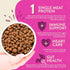 12.5 lb Earthborn Holistic Meadow Feast Lamb Meal & Vegetables Grain-Free Dry Dog Food