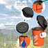 5 Portable Toilet Seat for Gal Buckets, Camping Toilet with Lid for Adults, Snap-on Toilet Seat for Outdoor, Camping