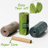 1080 100% GREENER WALKER Poop Bags for Dog Waste, Doggy Waste Bags Extra Thick Strong Leak-Proof (Brown)