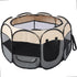 Pet Puppy Dog Playpen Cat Playpen Small Dog Cat Tent Crates Cage Pet Cat Playpen Portable Foldable Dog Playpen Indoor Outdoor Pet Tent Playground 29x16 Pop Up Pet Play Pen (29x16 Grey)