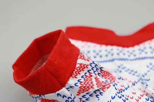 DroolingDog Small Dog Christmas Clothes, Red Xmas T Shirt for Small Dogs, Large Puppy Tee Shirts