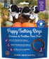 N-Bone Puppy Teething Ring - Pumpkin Flavor, 3.6 Oz, 3 Rings