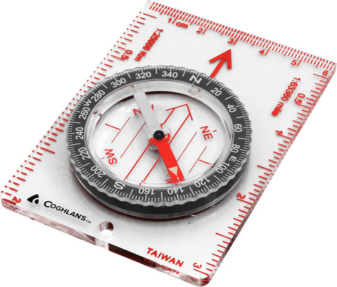 Backpacking, Coghlan's Map Compass Lightweight, Durable Navigation Tool for Hiking, Orienteering, Camping, and Outdoor
