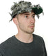 Mossy Oak & Realtree 2-in-1 3D Leafy Face Mask Camo Hats for Hunting - Adjustable, One Size