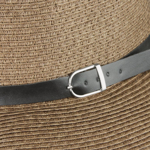 Straw Cowboy Hat - Men Women Summer Beach Panama Sun Hat, Wide Brim Fedora UPF50+