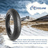 Hycline Fat Bike Replacement Tire: 20x4.0/26x4.0 Inch Puncture Resistant Folding MTB Tires for All Terrain