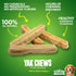 EcoKind Himalayan Yak Cheese Dog Chew, All Natural Premium Dog Treats, Large, 5-Pack - Healthy & Safe for Dogs
