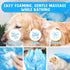 Pet Washing Gloves - Dog and Cat Shampoo Bathing Gloves, High Density Bristles for Gentle Grooming and Massage