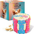 Dog Birthday Cake - Rice Cake Based Dessert with Human Grade Ingredients - Happy Birthday Dog Cake