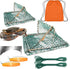 Dddzerong Foldable Crab Trap & Collapsible Cage Portable, Durable Fishing Gear for Dungeness,