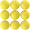 Practice Foam Golf Balls Pack of 9 - Dent Resistant, Limited Flight, Realistic Performance for Indoors and Backyard